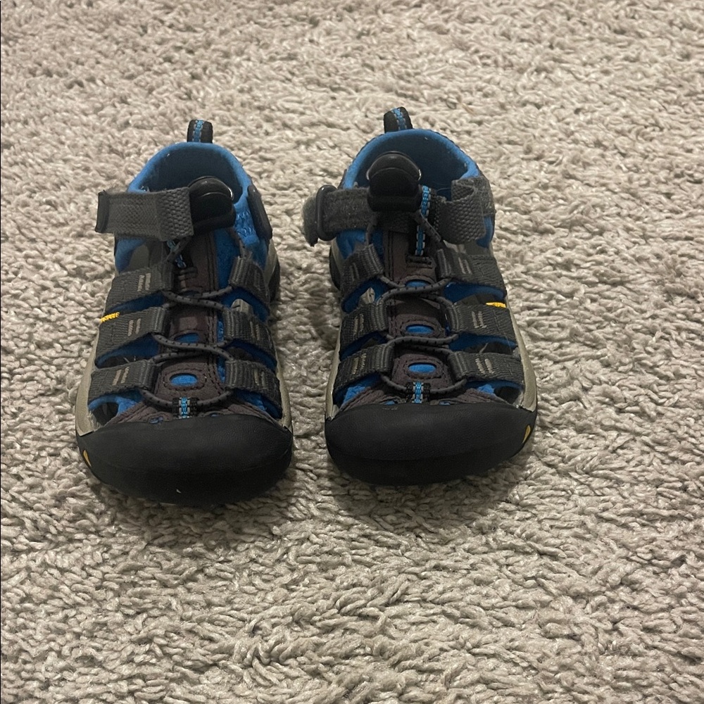 Toddler Keen Blue and Black Outdoor Sandals